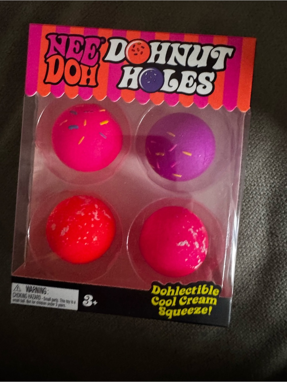 Needoh  Dohnut Holes Toy Set - Pink & Purple